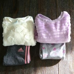Toddler lot Adidas sweatpants